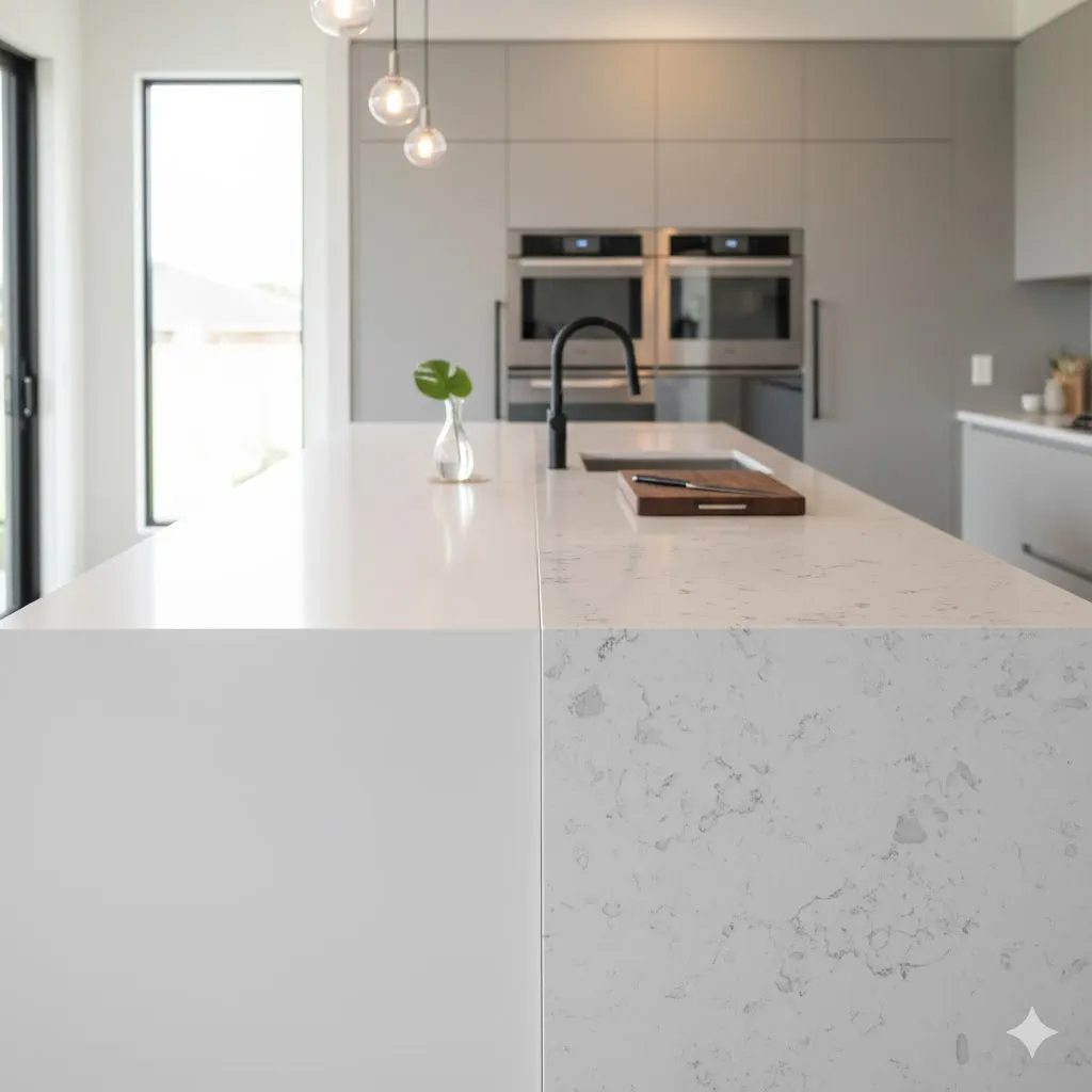 مقایسه سنگ های کابینت