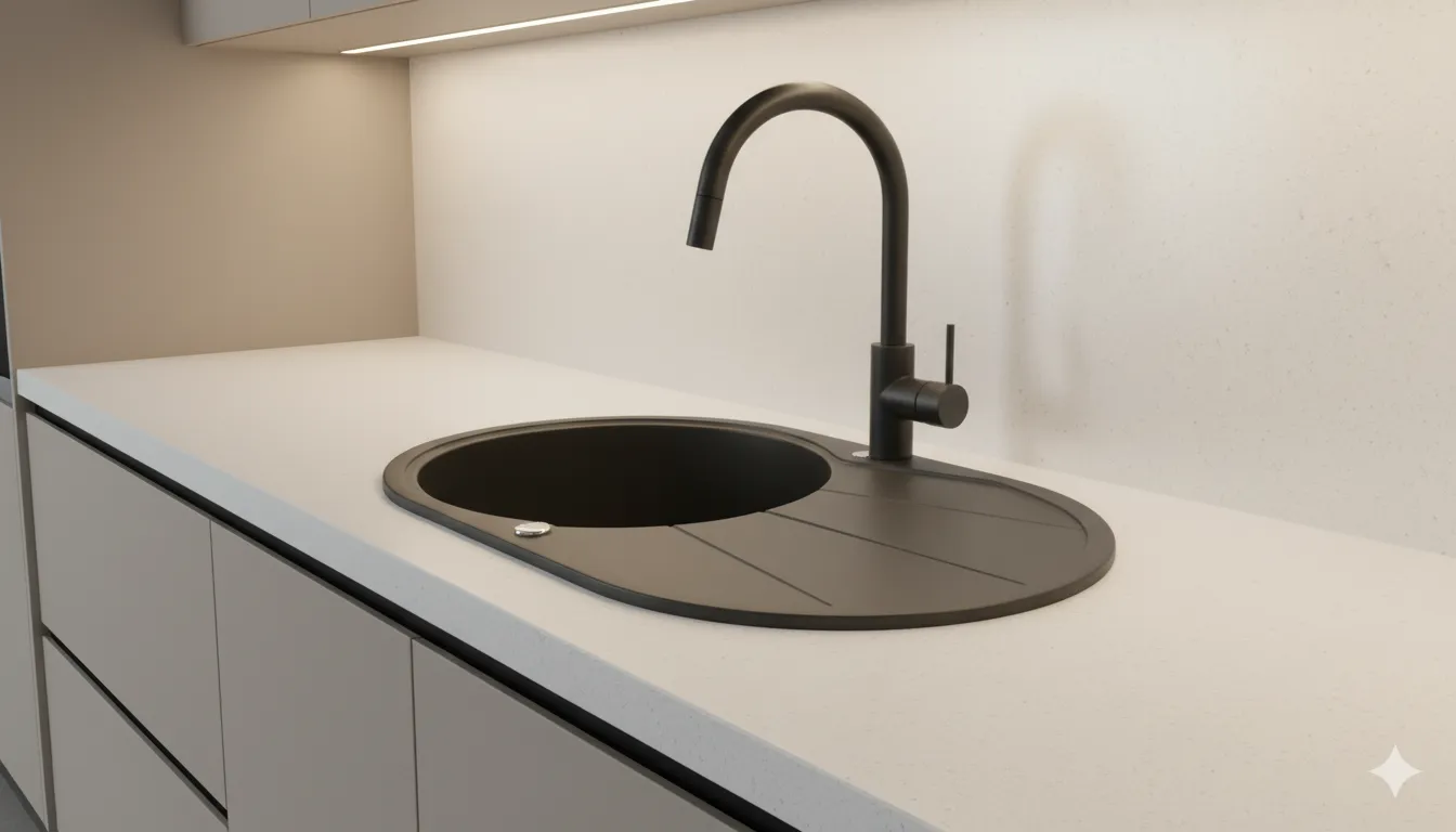 ترکیب زیبایی و عملکرد در سینک گرانیتی GP900