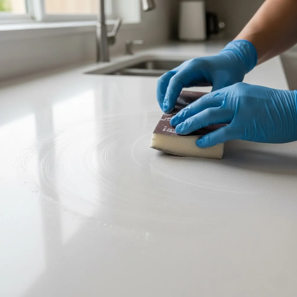 سنباده زدن کورین _