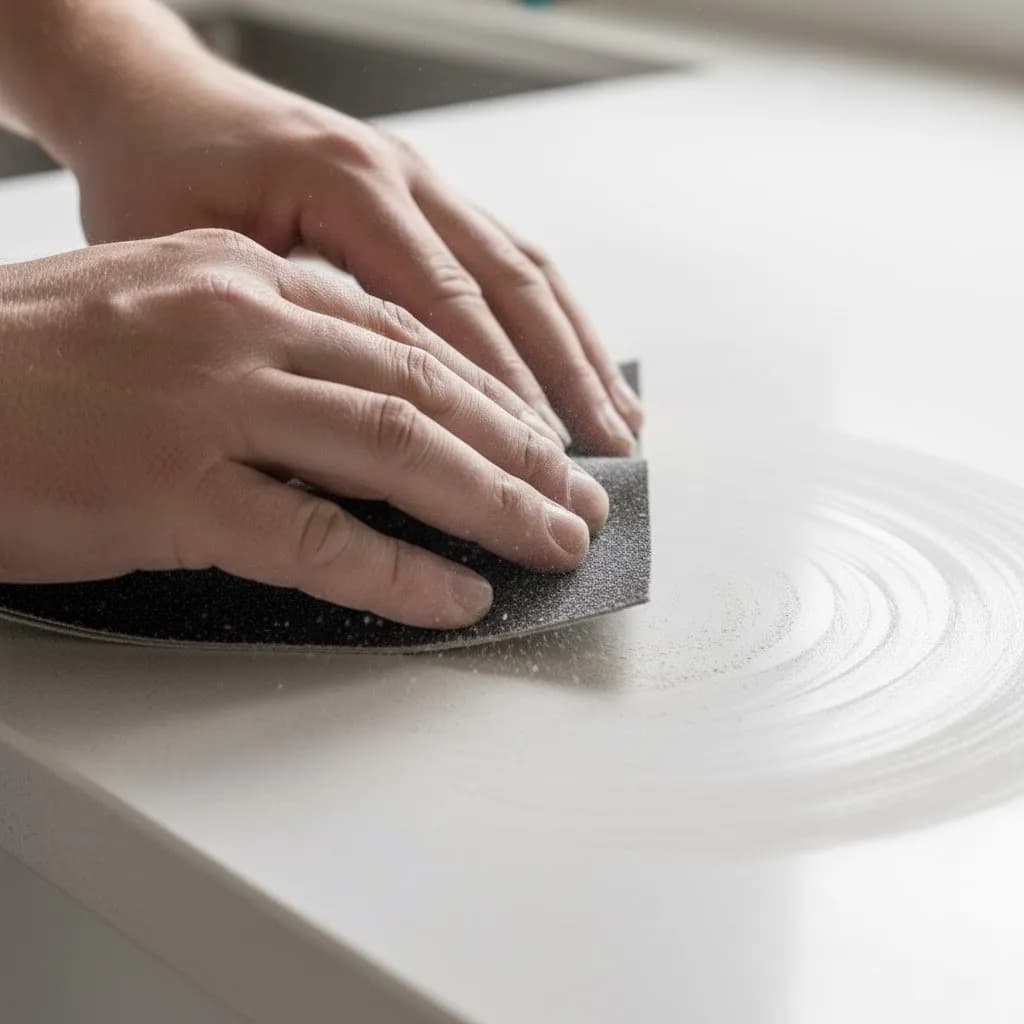 سنباده زدن کورین