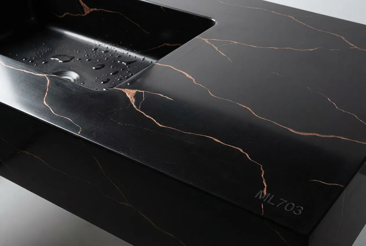 سنگ کورین اورانوس Uranusstone ML703 Stream Black-Copper _____