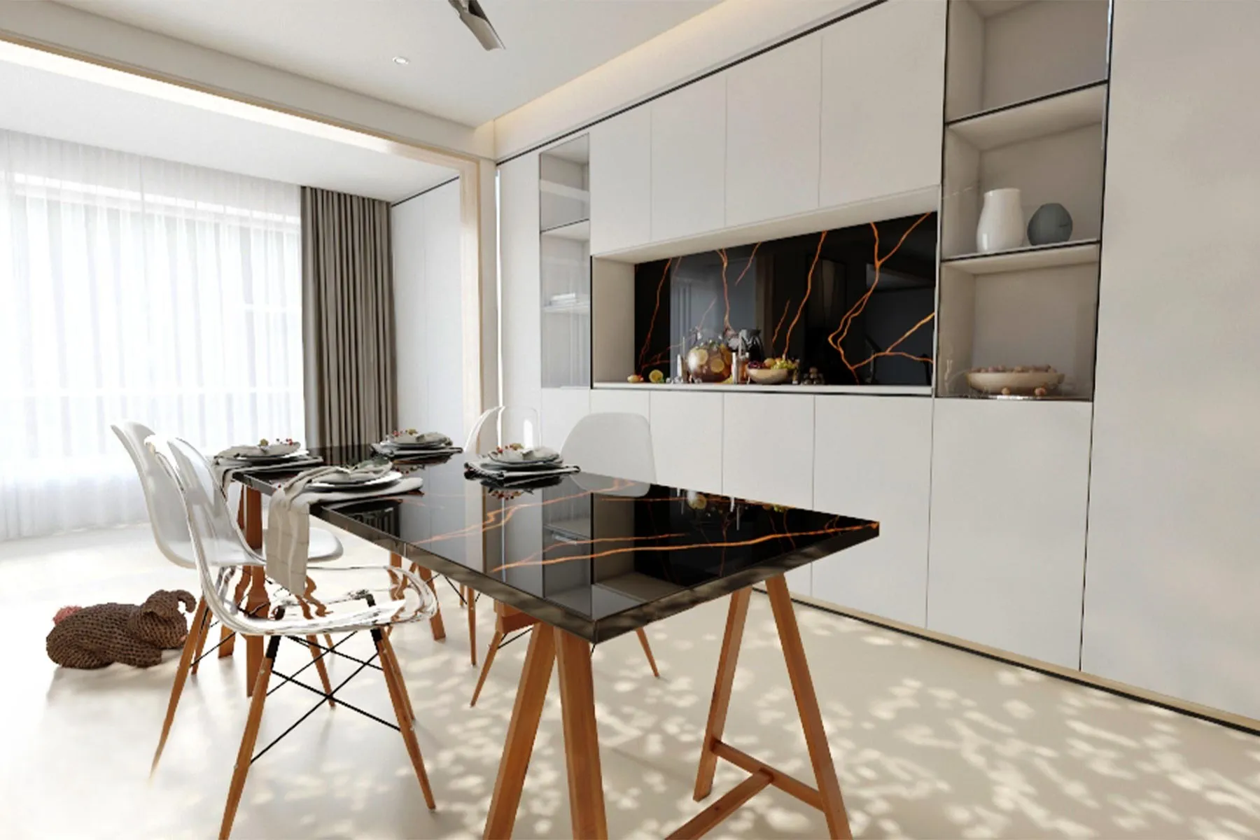 سنگ کورین اورانوس Uranusstone Mountain Black-Copper کد ML710 ____