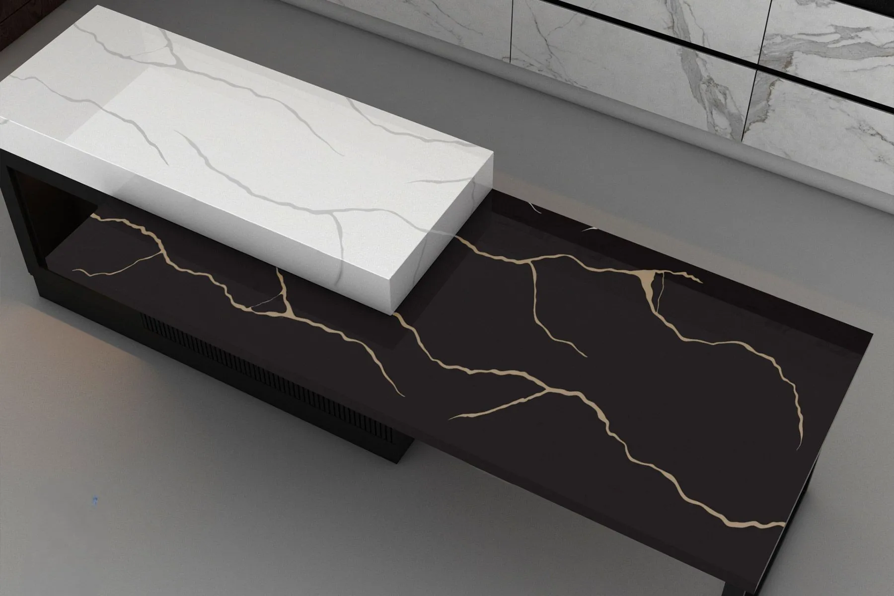 سنگ کورین اورانوس Uranusstone Stream Black-Brown ML701 ___