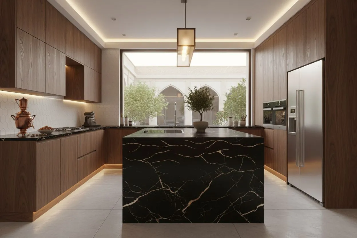 سنگ کورین اورانوس Uranusstone Stream Black-Brown ML701 ______