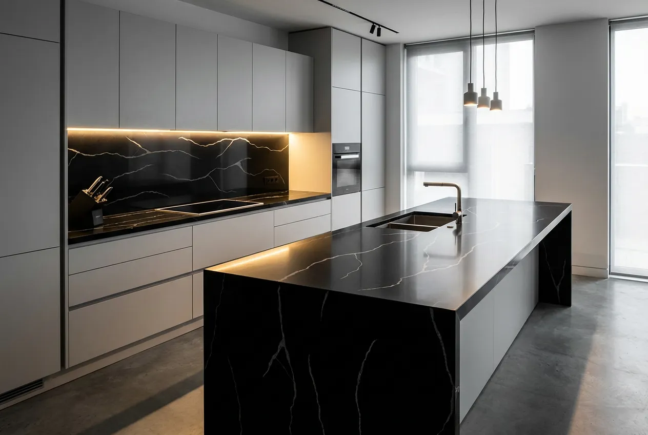 سنگ کورین اورانوس Uranusstone Stream Black-Gray کد ML706 _____