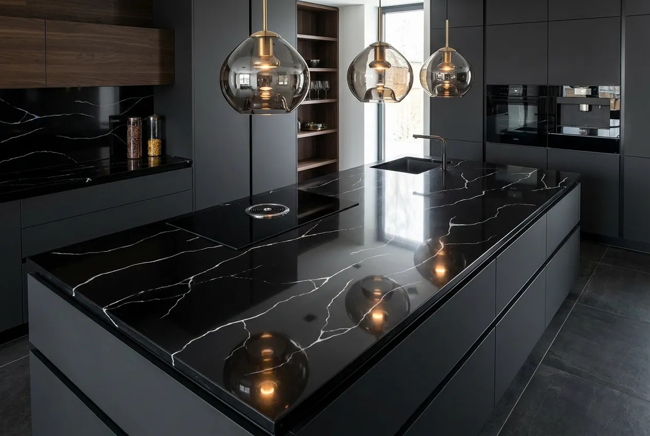 سنگ کورین اورانوس Uranusstone Stream Black-Shell کد ML707 _______