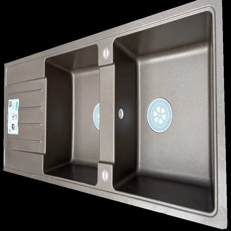 دو لگن سینی دار gp007 سینک گرانیتی